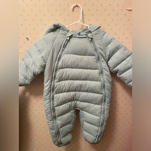 Puffer toddler snowsuit
